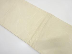 アンティーク　ふくれ織　流水に古典柄織り出し全通袋帯（材料）